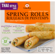 Lucky Spring Rolls with Sweet & Sour Sauce Thai Style 