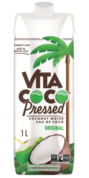 Vita Coco Coconut Water - 1L Tetra Pak Pressed Coconut