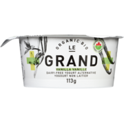 Le Grand Creamy Dairy-Free Yogurt Alternative Vanilla Organic 113 g