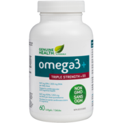 Genuine Health Omega3+ HautePuissance+ D3 60 Gélules