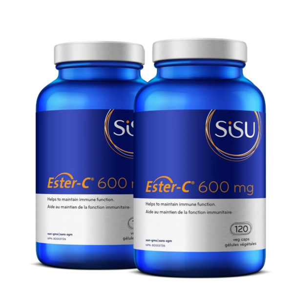 Sisu Tau exclusif Ester-C 600 mg emballage duo*