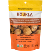 Koukla Delights Peanut Butter Bites with Chocolate Chips 150 g