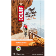 Clif Bar Energy Bar Organic Peanut Butter 12 Bars x 50 g