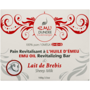 Emu Dundee Cosméceutique Emu Oil Revitalizing Bar & Sheep Milk 100 g