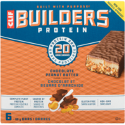 Clif Builders Protein Bar Chocolate Peanut Butter Flavour 6 Bars x 68 g