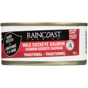 Raincoast Trading Saumon Sockeye Sauvage Traditionnel 160 g