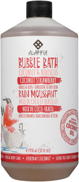 Coconut Strawberry Bubble Bath