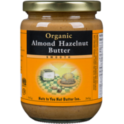 Nuts to You Nut Butter Almond Hazelnut Butter Smooth Organic 365 g