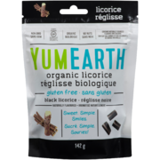 YumEarth Organic Licorice Black 142 g