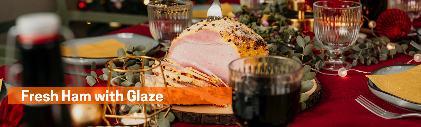 Fresh Ham with Glaze