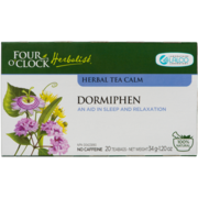 Four O'Clock Herbalist Herbal Tea Calm Dormiphen 20 Teabags 34 g