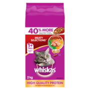 Whiskas Dry - Meaty Selection