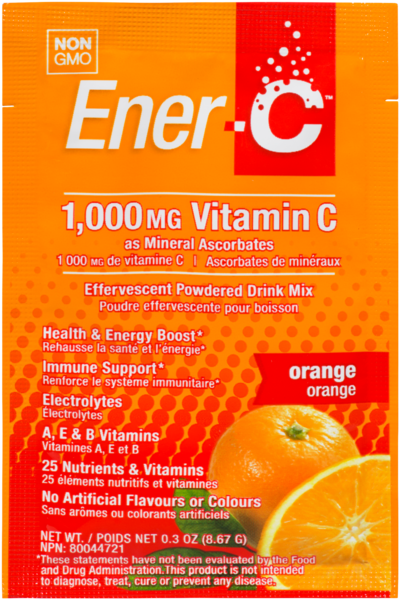 Ener-C Poudre Effervescente pour Boisson Orange 8.67 g