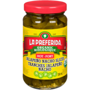 La Preferida Organic Hot Jalapeño Nacho Slices 250 ml