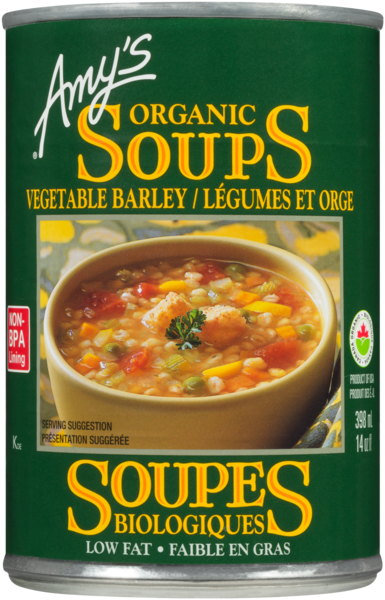 Amy's Kitchen Soupes Bio ~   Légumes Et Orge