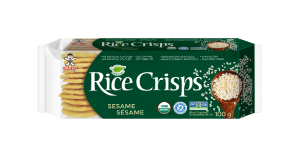 Hot Kid Craquelins de riz  Sesame bio