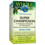 Whole Earth & Sea® Super champignon 60 capsules végétariennes