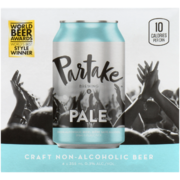 Partake Bière Artisanale Sans Alcool Pale 4 x 355 ml