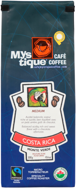 Café Mystique Coffee Medium Costa Rica Filter Grind 300 g