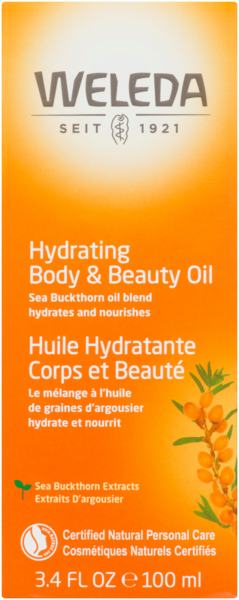 Weleda Huile Hydratante Corps et Beauté Extraits d'Argousier 100 ml