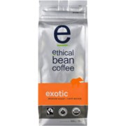 Ethical Bean Coffee Exotic Medium Roast Whole Bean Arabica Coffee 340 g
