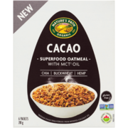 Nature's Path Superfood Oatmeal Cacao Organic 6 Packets 210 g