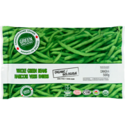 Green Organic Whole Green Beans Organic 500 g