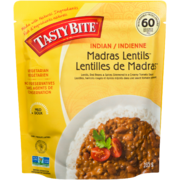Tasty Bite Lentilles de Madras Indienne Doux 285 g