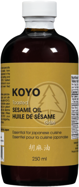 KOYO Huile de Sésame Grillé 250 ml