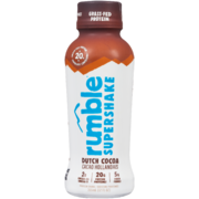 Rumble Supershake Protein Drink Dutch Cocoa 355 ml