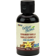 Now F. Stevia Liquide Cannelle Vanille 60Ml