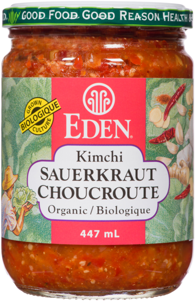 Eden Choucroute Kimchi Biologique 447 ml