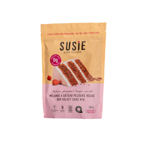 Susie Sans Gluten mélange à gâteau Velours Rouge