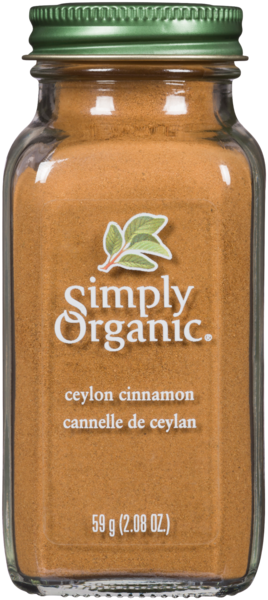 Simply Organic Cannelle de Ceylan 59 g