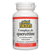 Natural Factors Quercetin Complex with Grape Seed, Turmeric & CoQ10