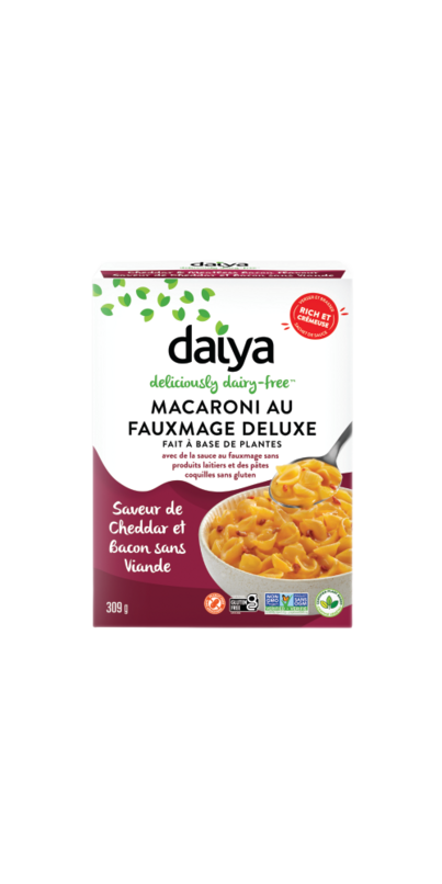 Sauce au fromage cheddar sans produits laitiers – Daiya Foods