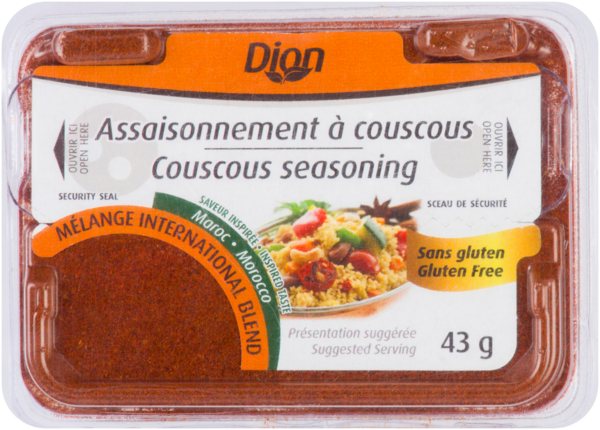 Dion Mélange International Assaisonnement à Couscous 43 g