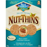Blue Diamond Growers Nut-Thins Pecan Rice & Nut Cracker Snacks 120 g