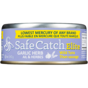 Safe Catch Elite Thon Sauvage Ail & Herbes 142 g