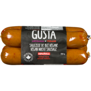 Gusta Vegan Wheat Sausage Española Smoked Paprika 350 g
