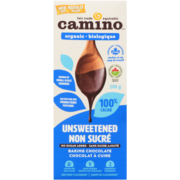 Camino Baking Chocolate Unsweetened Organic 200 g