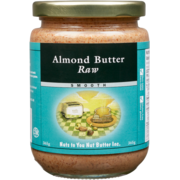 Nuts to You Nut Butter Smooth Almond Butter Raw 365 g