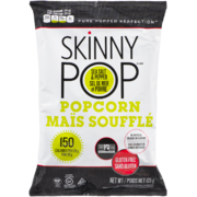 Skinny Pop Maïs Soufflé Sel de Mer et Poivre 125 g