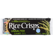 Hot-Kid Rice Crisps Craquelins de Riz Sans Sel 100 g