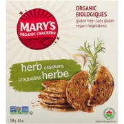 Mary's Organic Crackers Herb Crackers 184 g