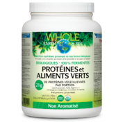 Whole Earth & Sea® Protéines et aliments verts biologiques fermentés 640 g poudre Non aromatisé