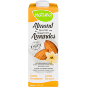 Natur-a Fortified Almond Beverage Vanilla Unsweetened 946 ml