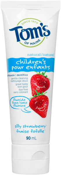 Tom's of Maine Dentifrice pour Enfants Fraise Fofolle 90 ml