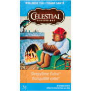 Celestial Seasonings Caffeine Free Herbal Tea Sleepytime Extra 20 Tea Bags 35 g