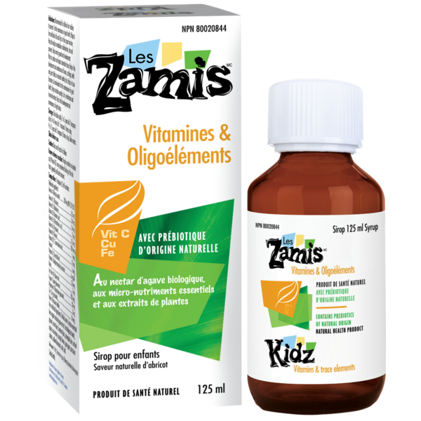 Les Zamis  Kidz Vitamines Oligo-éléments